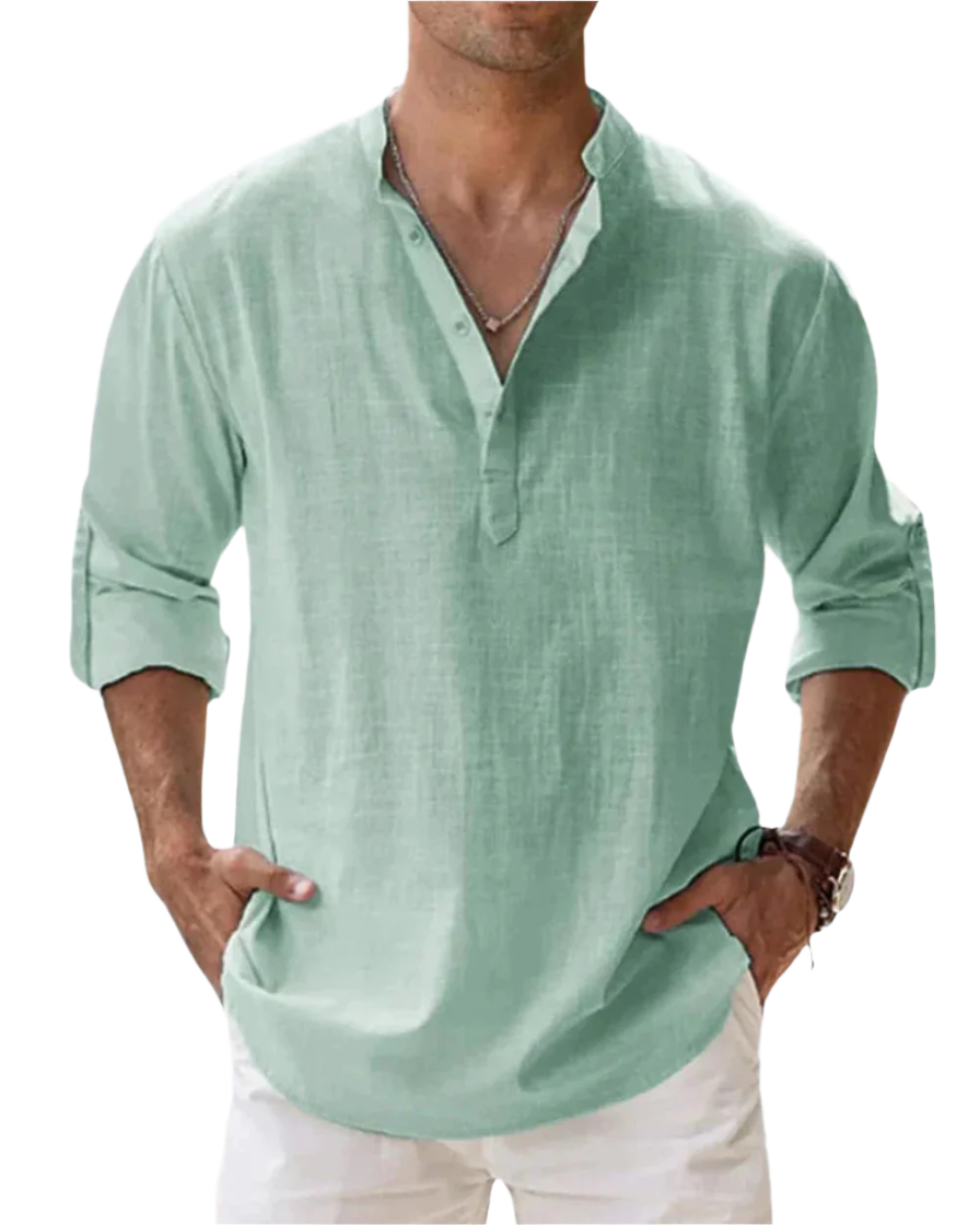 LUCAS - Premium Katoenen Slim Fit Overhemd