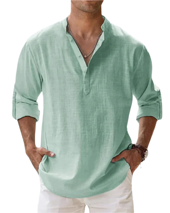 LUCAS - Premium Katoenen Slim Fit Overhemd