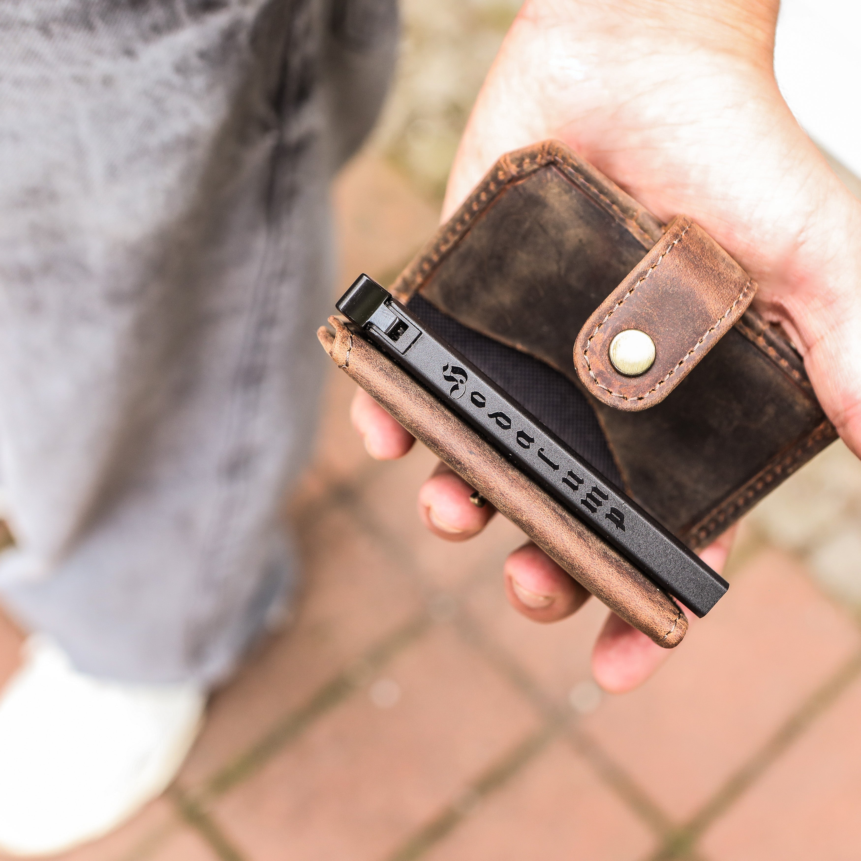 LEERTJE compacte veelzijdige wallet