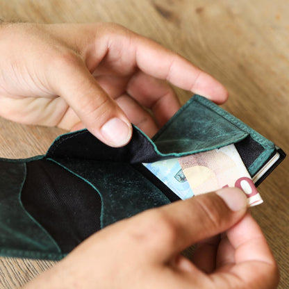 LEERTJE compacte veelzijdige wallet