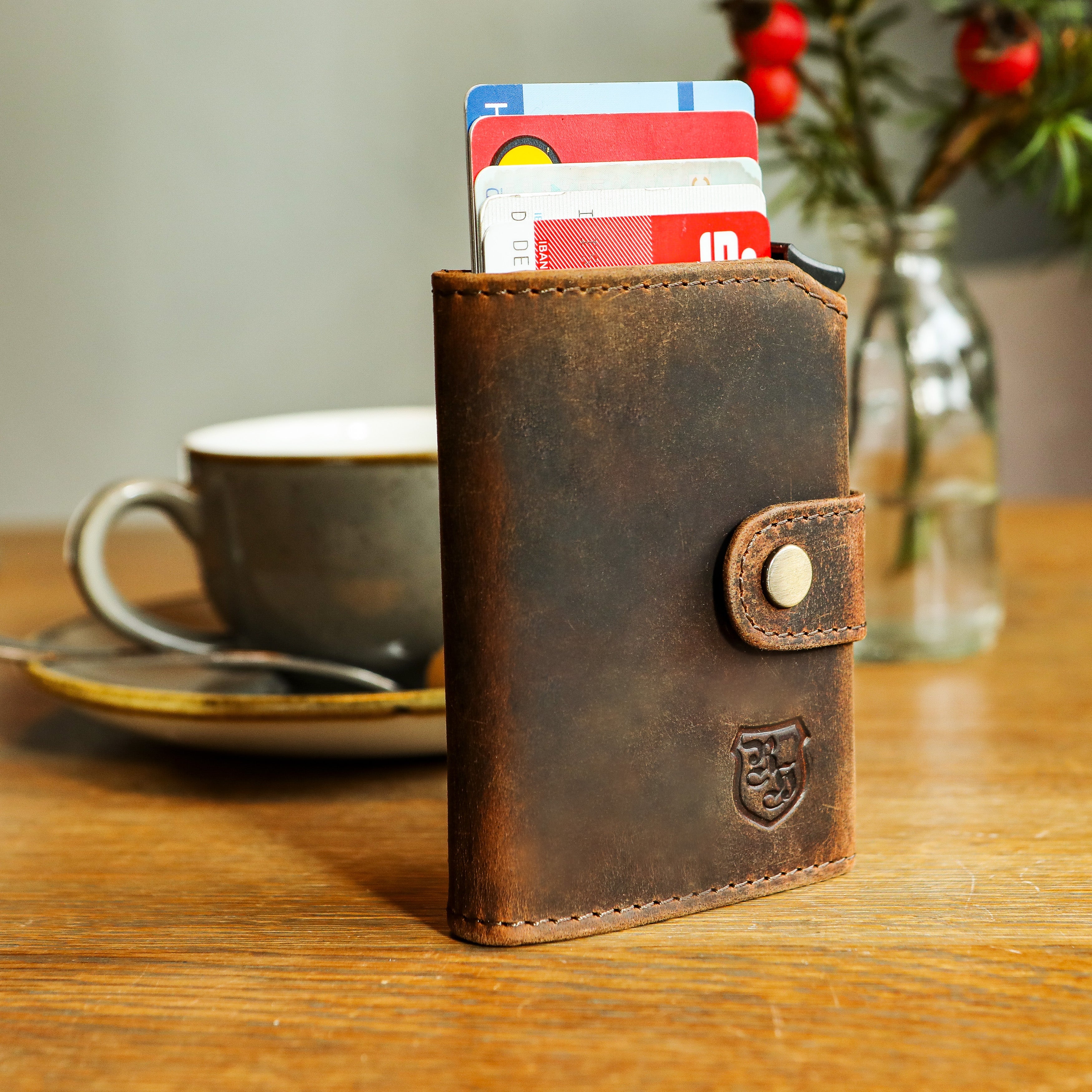 LEERTJE compacte veelzijdige wallet