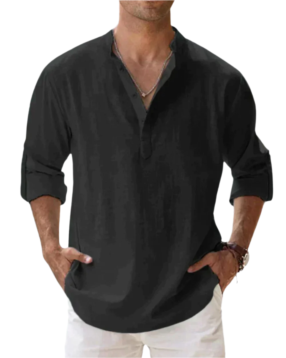 LUCAS - Premium Katoenen Slim Fit Overhemd