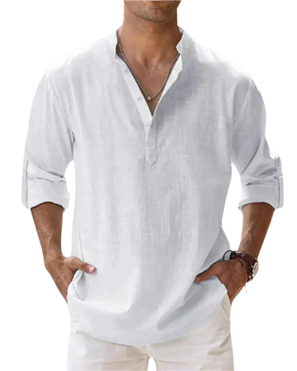 LUCAS - Premium Katoenen Slim Fit Overhemd