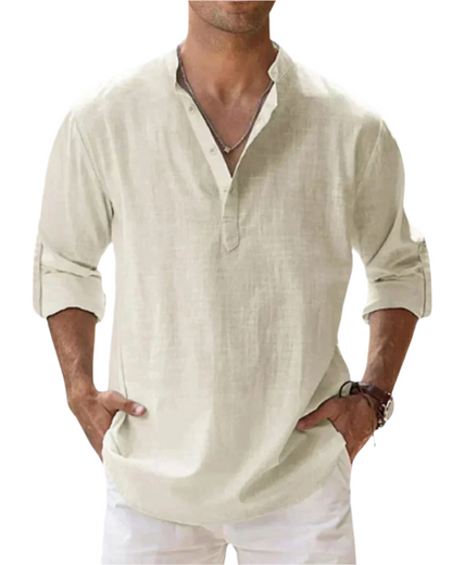 LUCAS Katoenen Overhemd