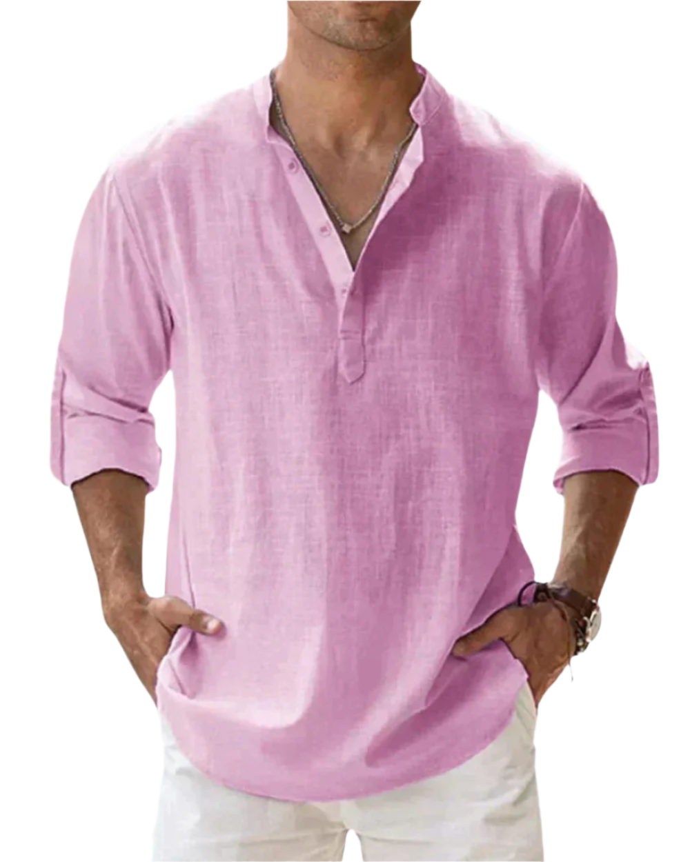 LUCAS - Premium Katoenen Slim Fit Overhemd