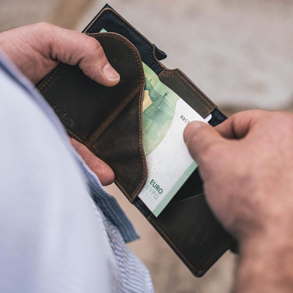 LEERTJE compacte veelzijdige wallet